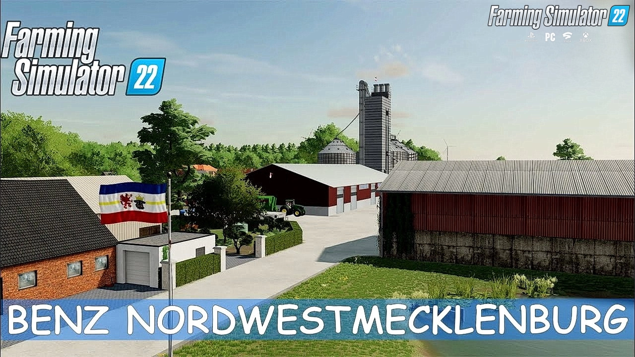 Benz Nordwestmecklenburg Map v1.0.0.1 for FS22