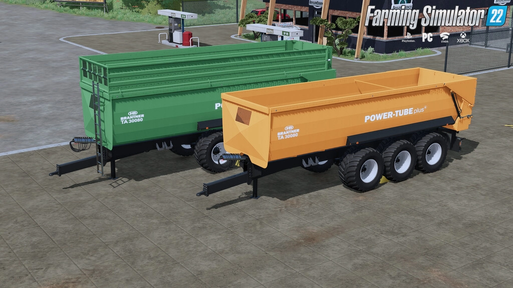 Brantner TR 30800 Trailer v1.0 for FS22