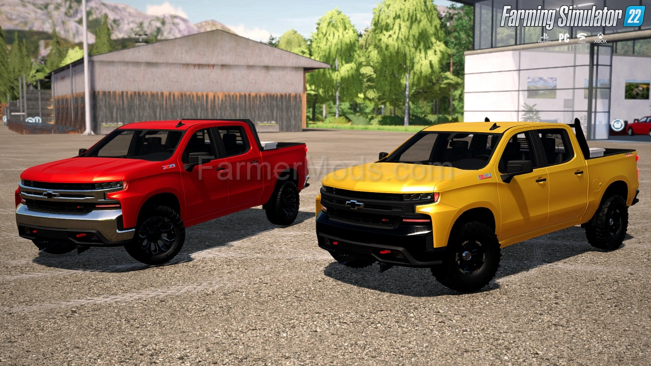 Chevy Silverado 1500 2019 v2.0 for FS22