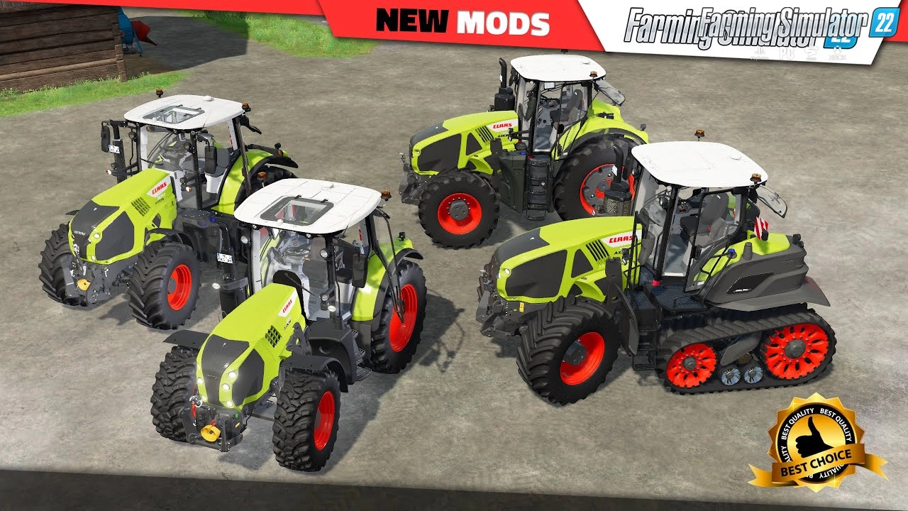 Claas Tractors Package v1.1 for FS22