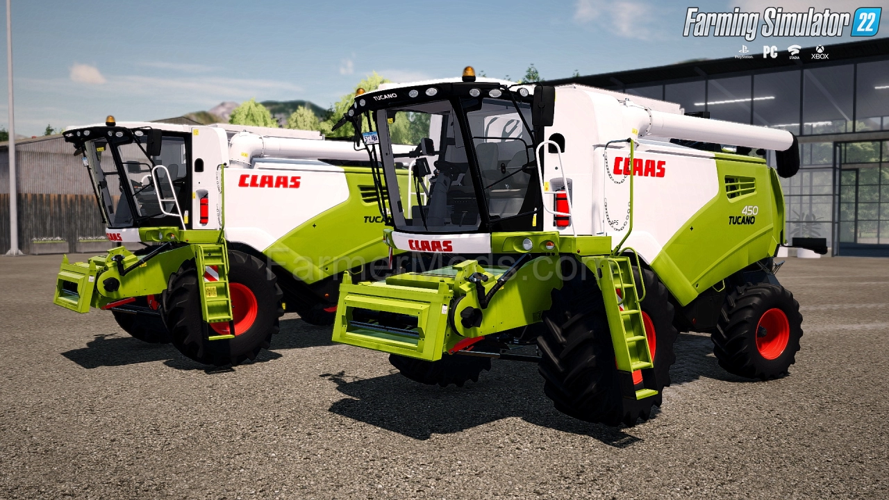 Claas Tucano Pack Combines v1.0 for FS22