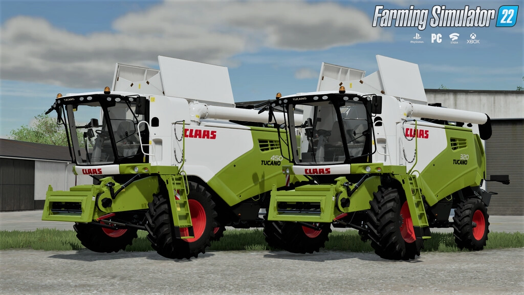 Claas Tucano Pack Combines v1.0 for FS22