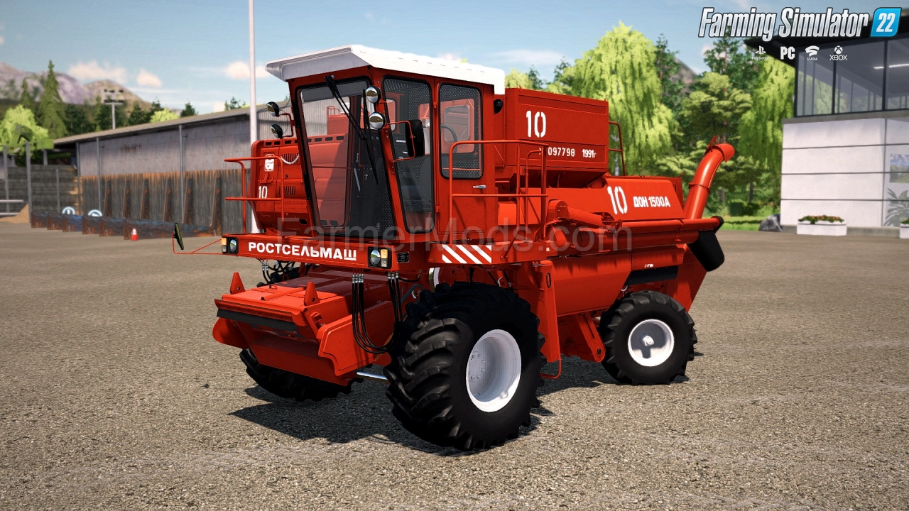 DON 1500A Harvester v1.0 for FS22