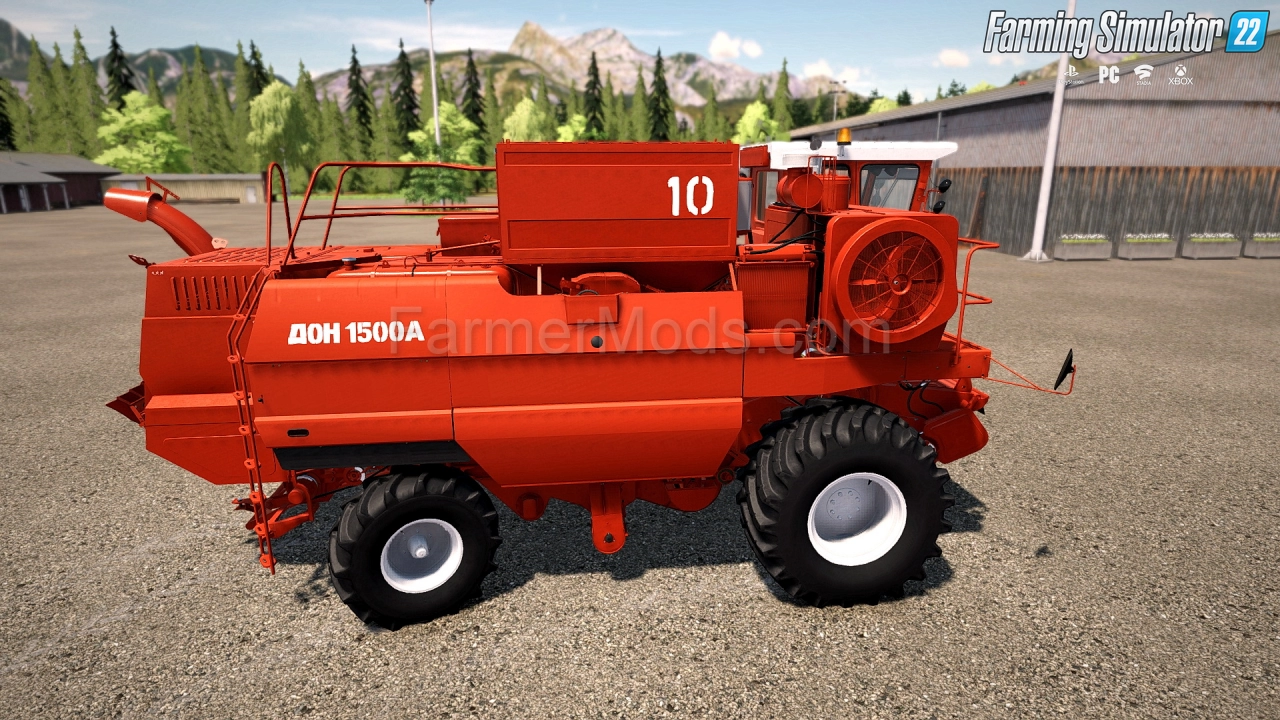 DON 1500A Harvester v1.0 for FS22