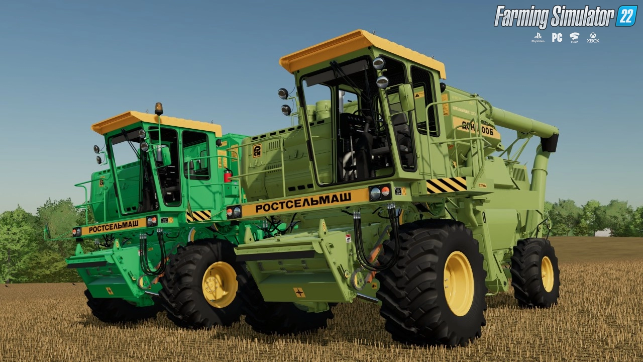 Don 1500B 1997-2004 Rostselmash Combine v1.0.0.2 for FS22