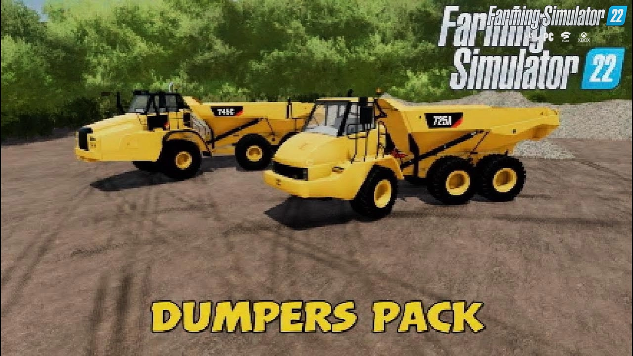 Dumpers Pack Trucks v1.0 for FS22
