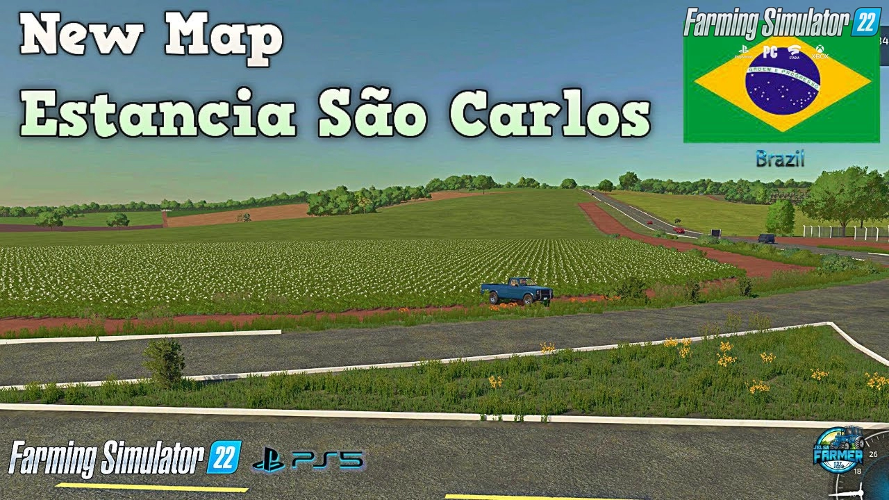 Estancia Sao Carlos Map v1.0 for FS22