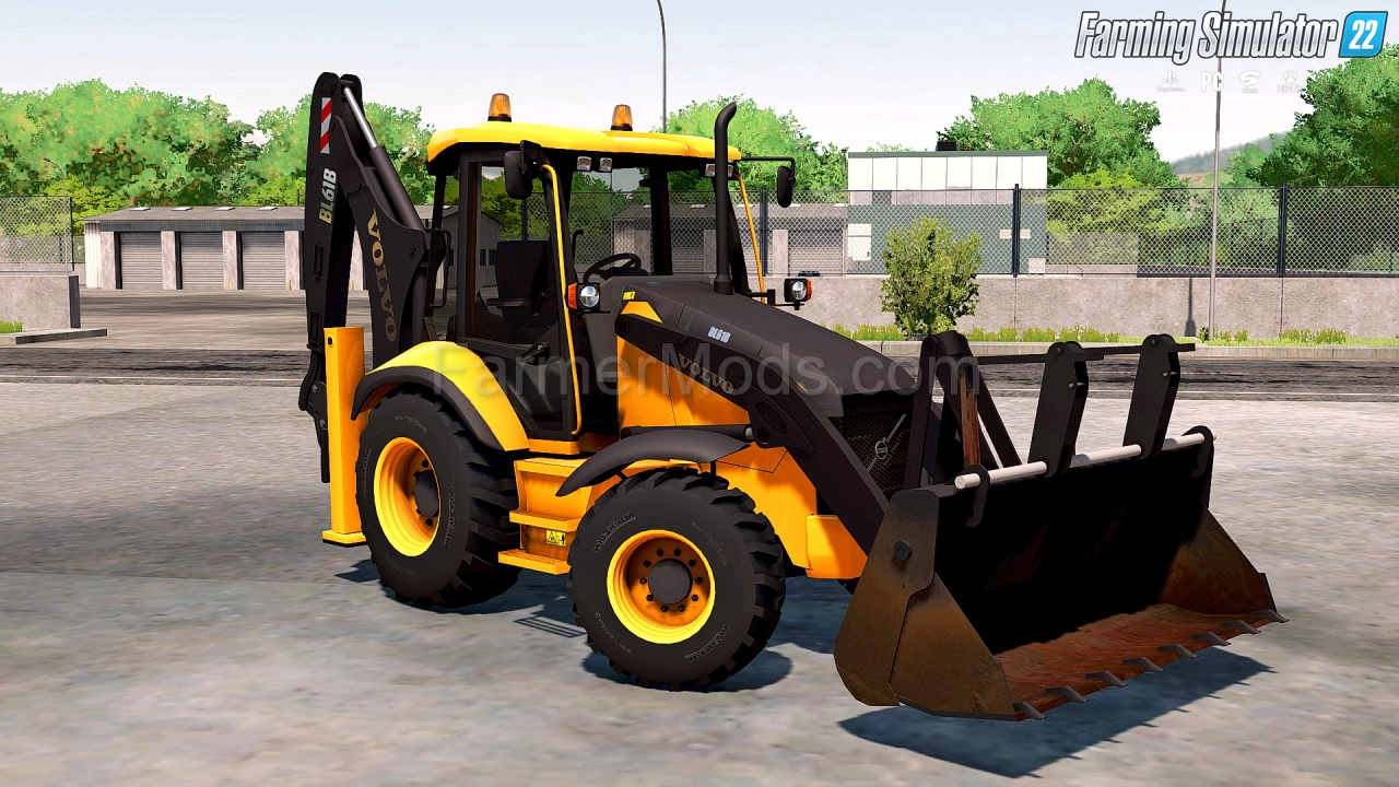 Volvo LB61B Backhoe Loader v1.0 for FS22