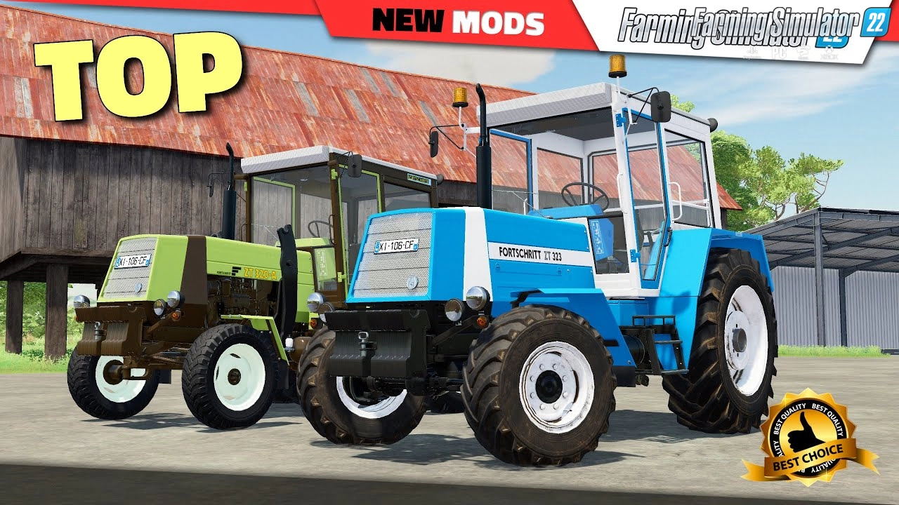 Fortschritt ZT 320-323-A Tractor v1.0 for FS22