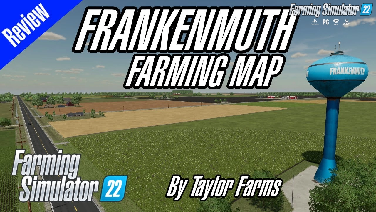 Frankenmuth Farming Map v2.0 for FS22