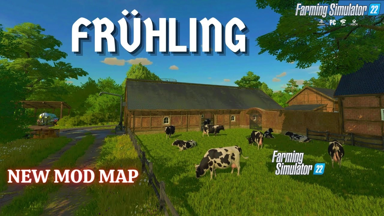 Frühling Map v1.0.0.1 By Ka77e for FS22