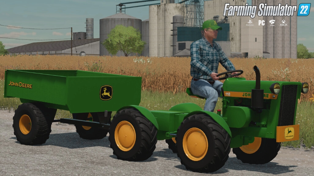 John Deere 110 4x4 Tractor v1.0 for FS22