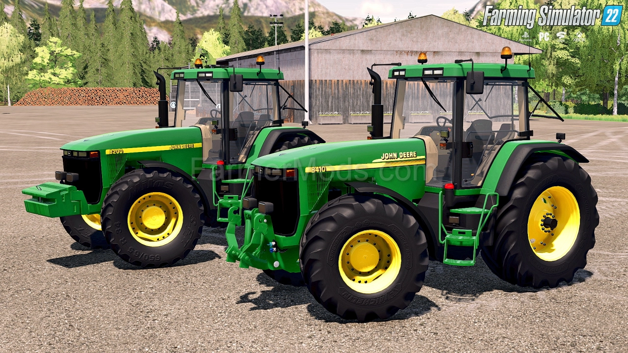 John Deere 8000/8010 Series Tractor v1.0 for FS22