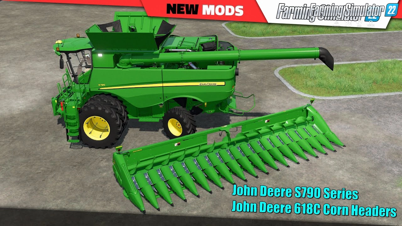 John Deere S790 Harvester v1.0.0.1 for FS22