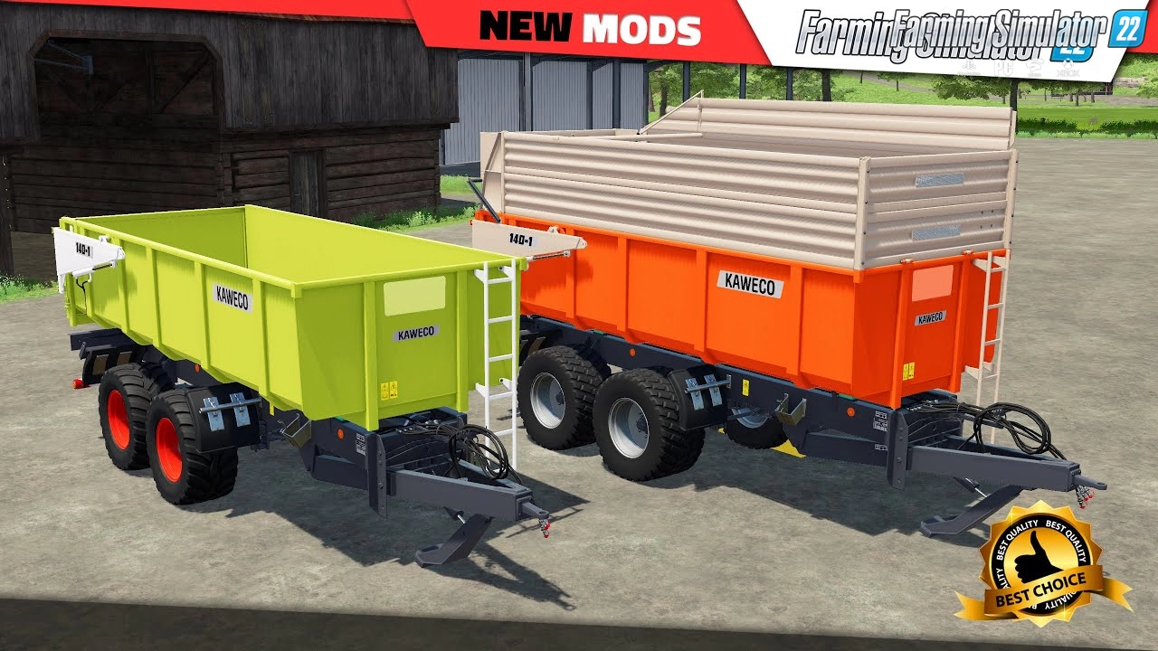 Kaweco 140-1 Trailer v1.0 for FS22