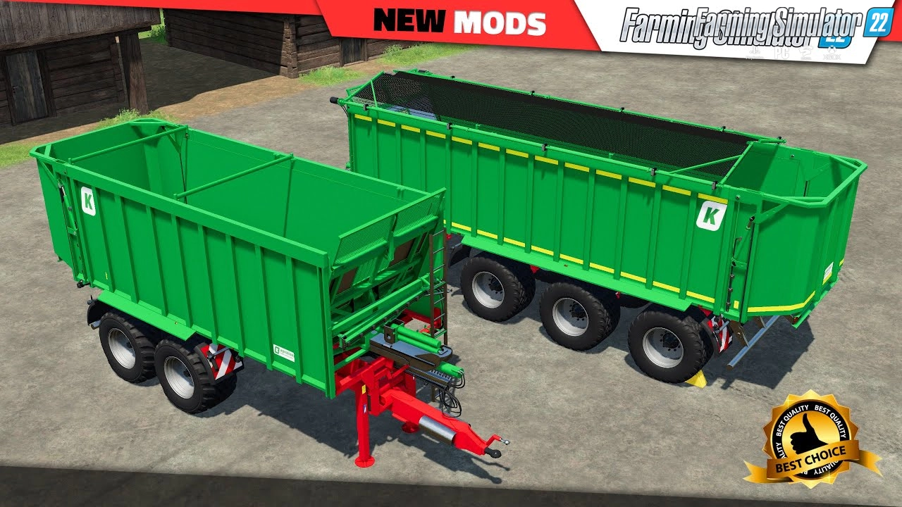 Kröger TAW Package Trailers v1.0 for FS22