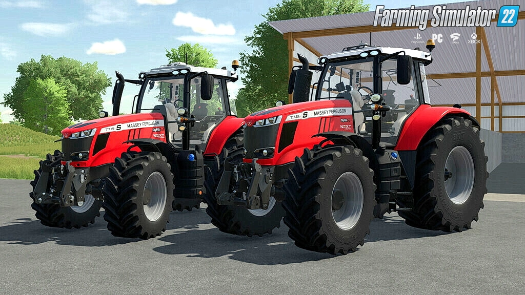 Massey Ferguson 7700S Next Edition Tractor v1.1 for FS22