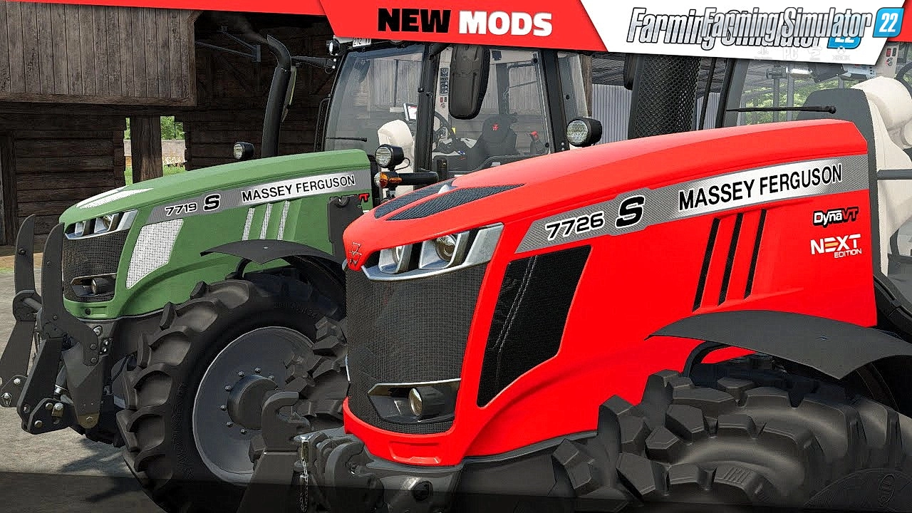 Massey Ferguson 7700S Next Edition Tractor v1.1 for FS22