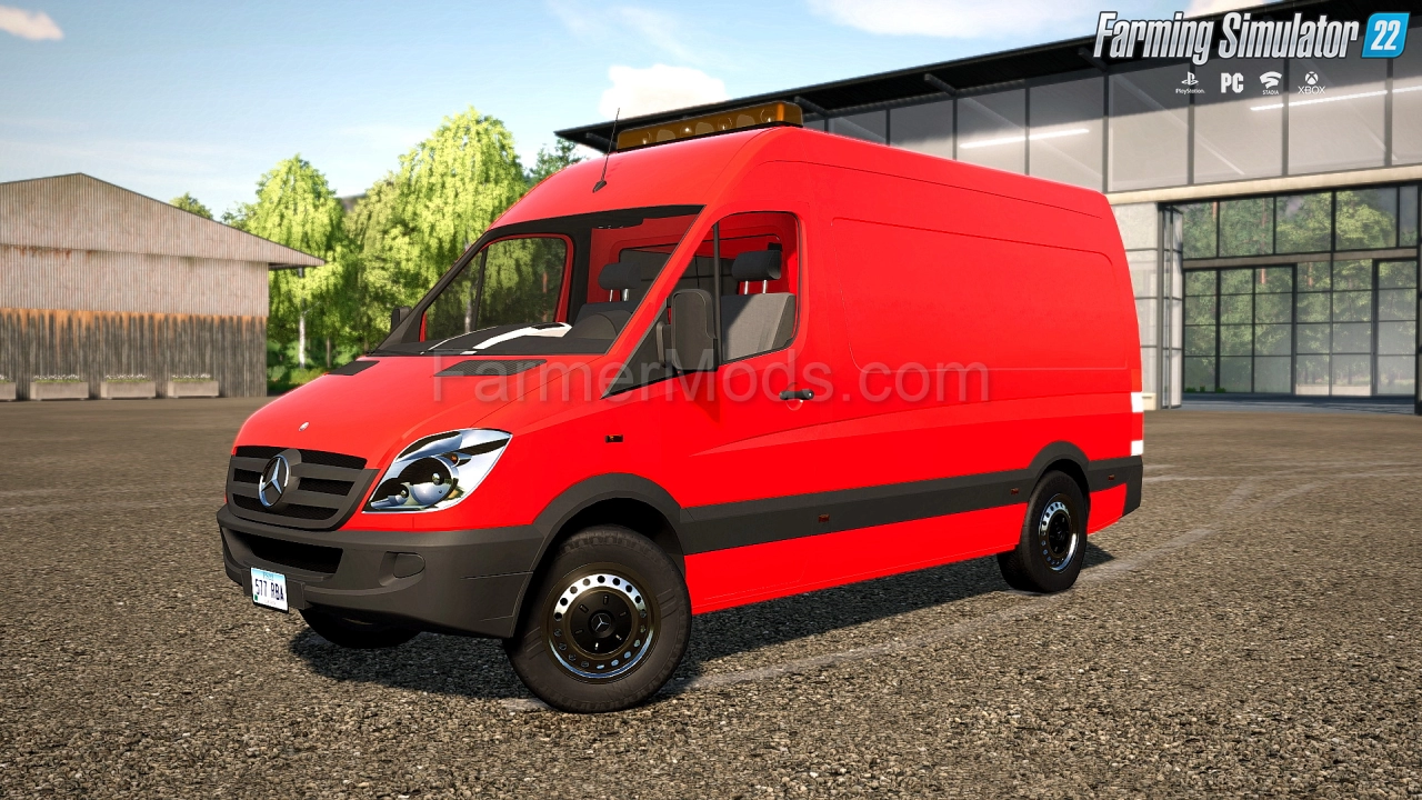 Mercedes Benz Sprinter 3x with AutoLoad v1.0 for FS22