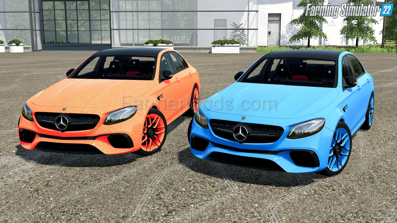 Mercedes Benz E63S AMG 2018 v1.1 for FS22