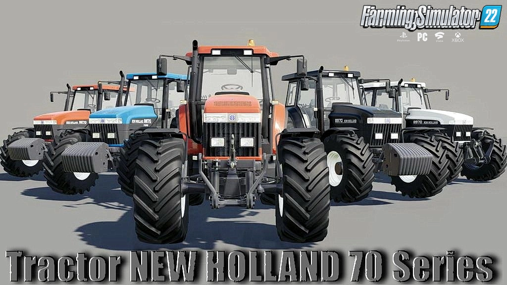 New Holland 70 Series Tractor v1.0 for FS22
