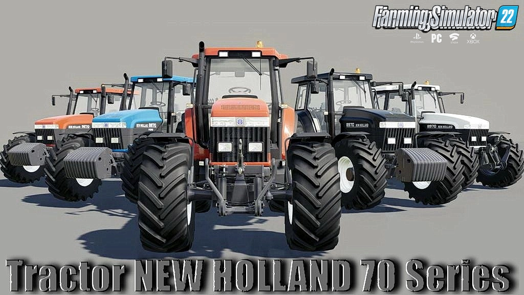 New Holland 70 Series Tractor v1.1 for FS22