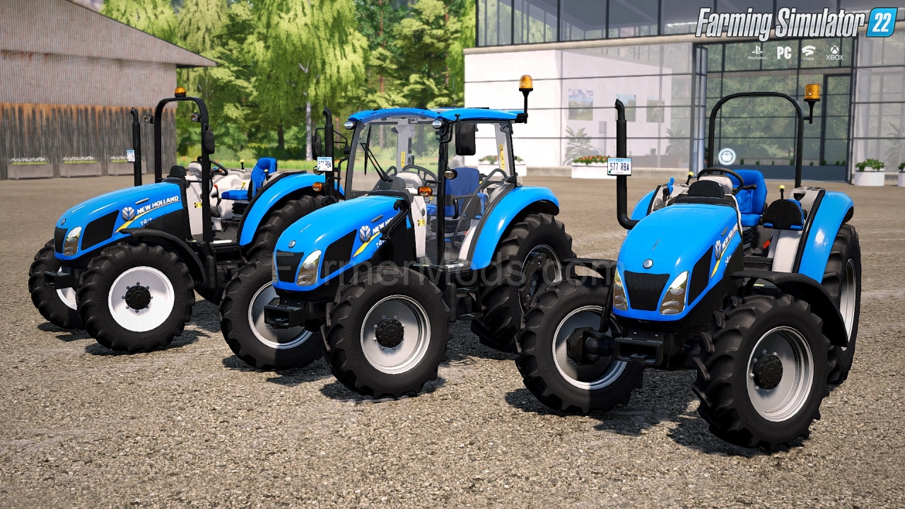 New Holland T4 Series Tractor v1.0 for FS22