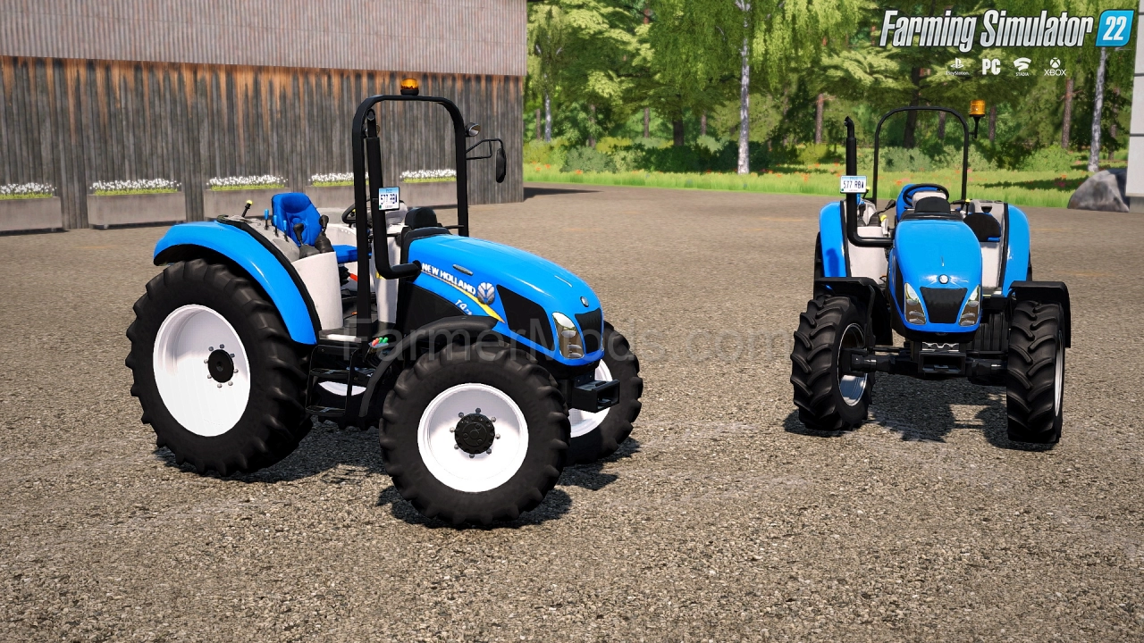 New Holland T4 Series Tractor v1.0 for FS22