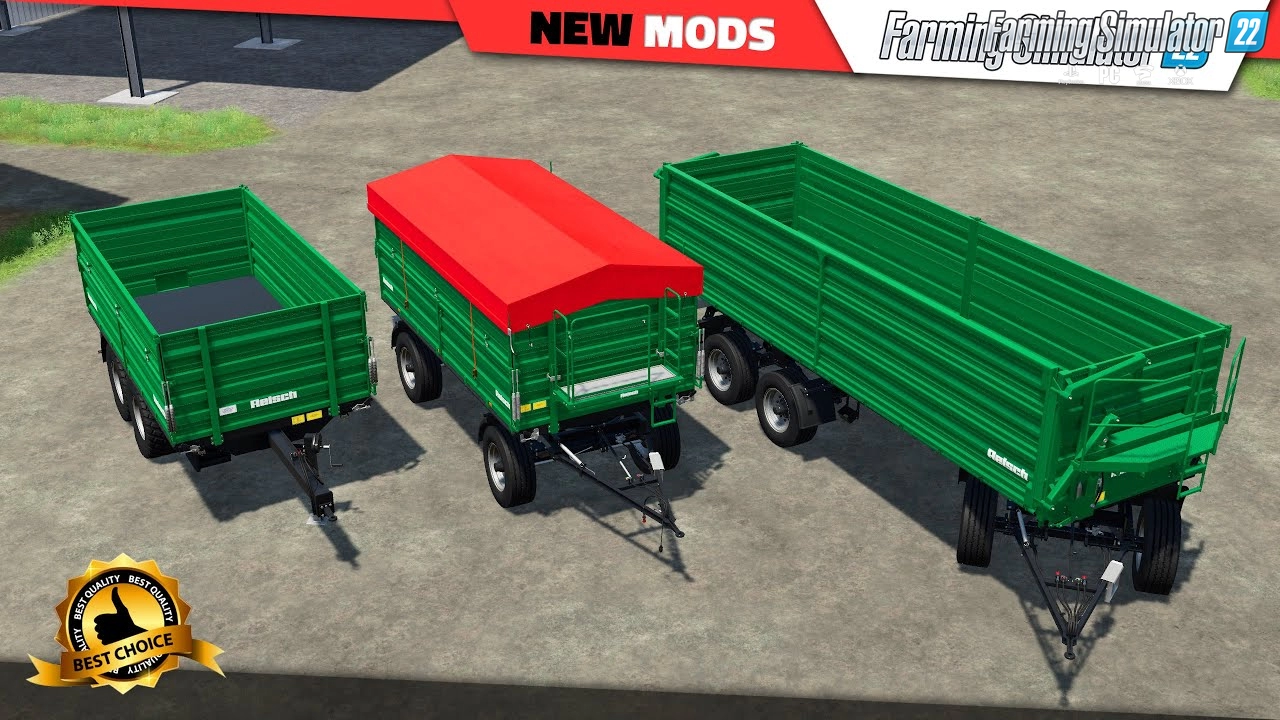 Reisch Pack Trailers v1.1 for FS22