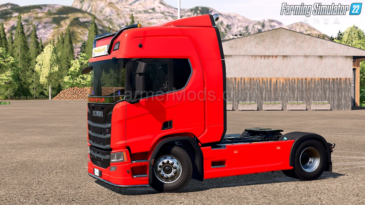 Scania R Sattel Truck v1.0.3 By Ap0lLo for FS22