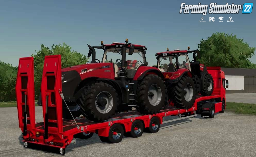 Schwarzmüller Lowloader Trailer v1.0.0.2 for FS22