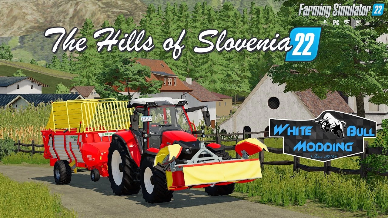 The Hills Of Slovenia Map v1.0 for FS22