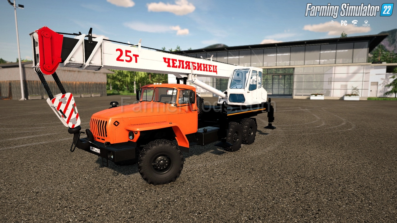 URAL 44202 Krane Truck v1.0 for FS22