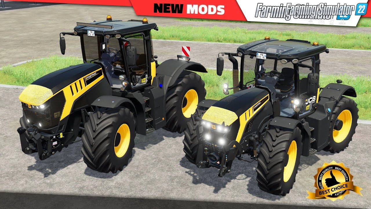 JCB Fastrac Pack Tractors v1.1 for FS22