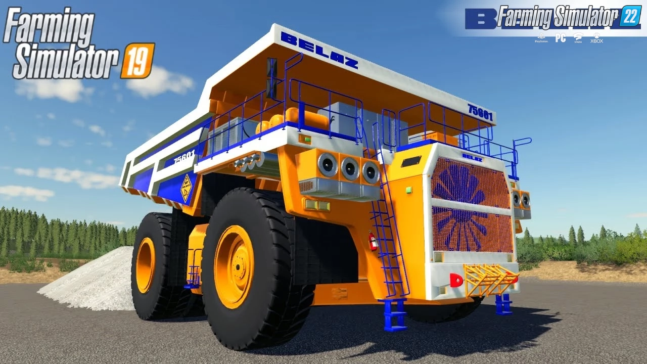 Belaz 75601 Mining Truck v1.0 for FS22