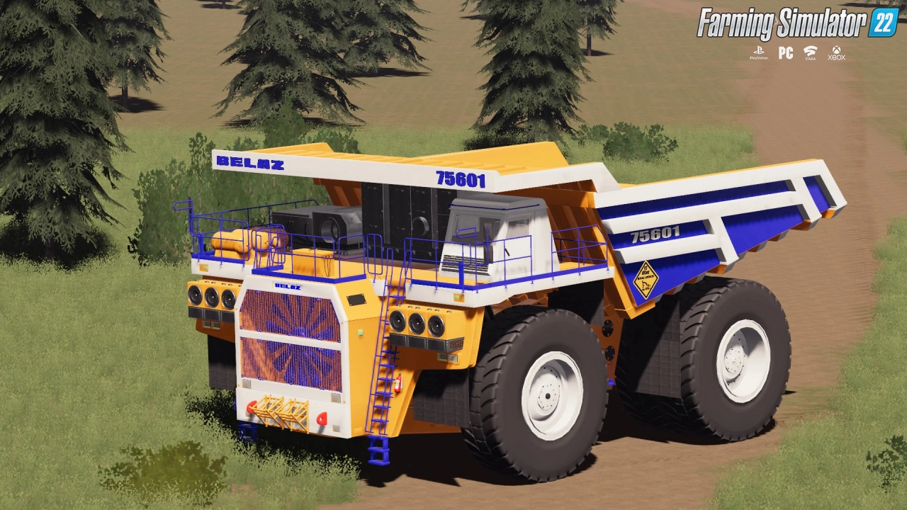 Belaz 75601 Mining Truck v1.0 for FS22