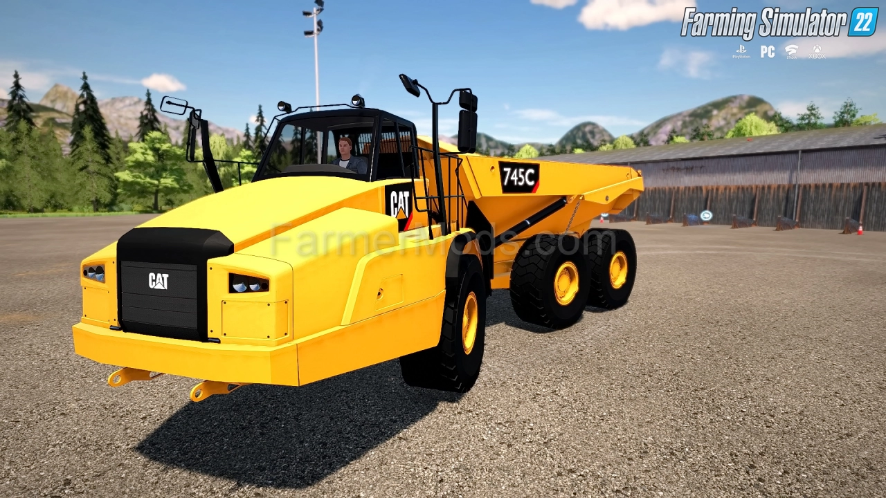 Caterpillar 745C Dump Truck v1.0 for FS22