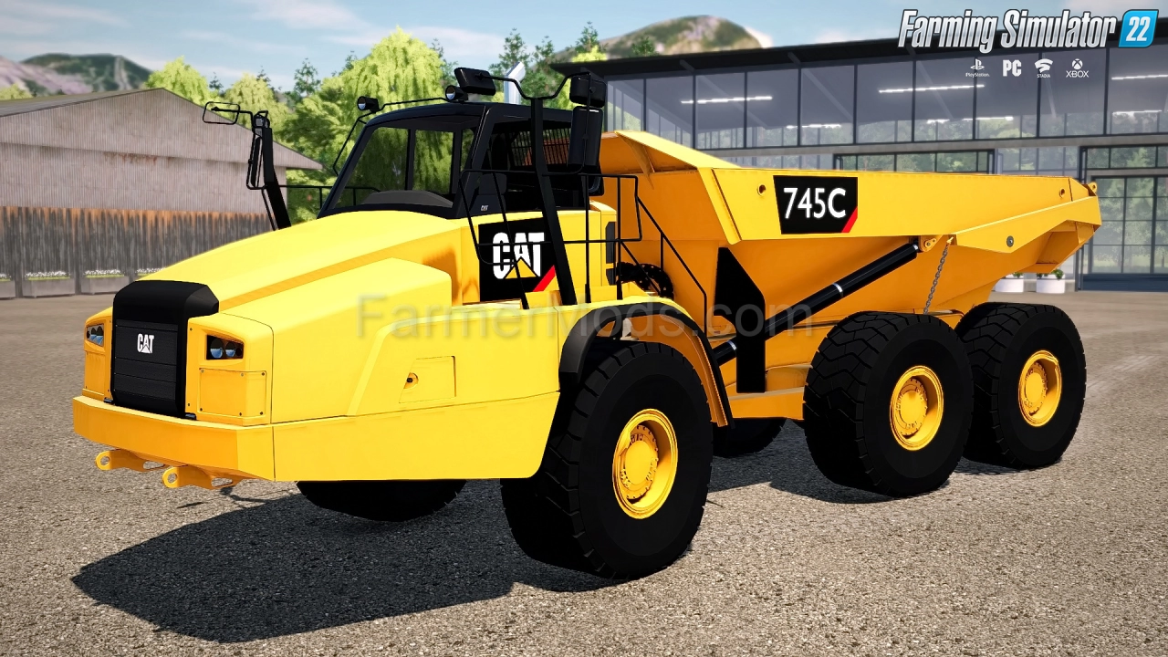 Caterpillar 745C Dump Truck v1.0 for FS22