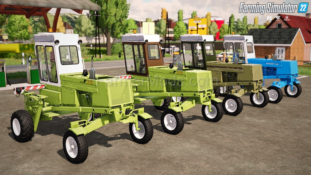 Fortschritt E 303 Pack v1.0 for FS22