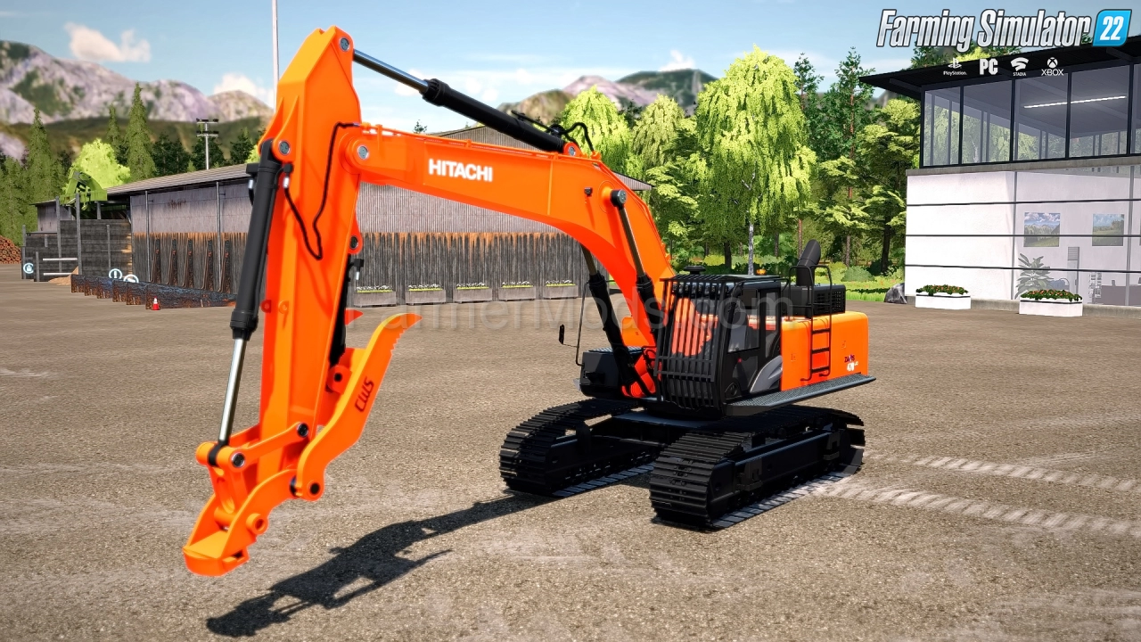 Hitachi Zaxis 470 LC Hydraulic Excavator v1.0 for FS22