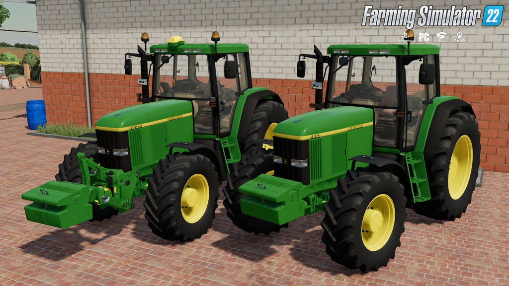 John Deere 6010 Series Tractor v2.0 for FS22