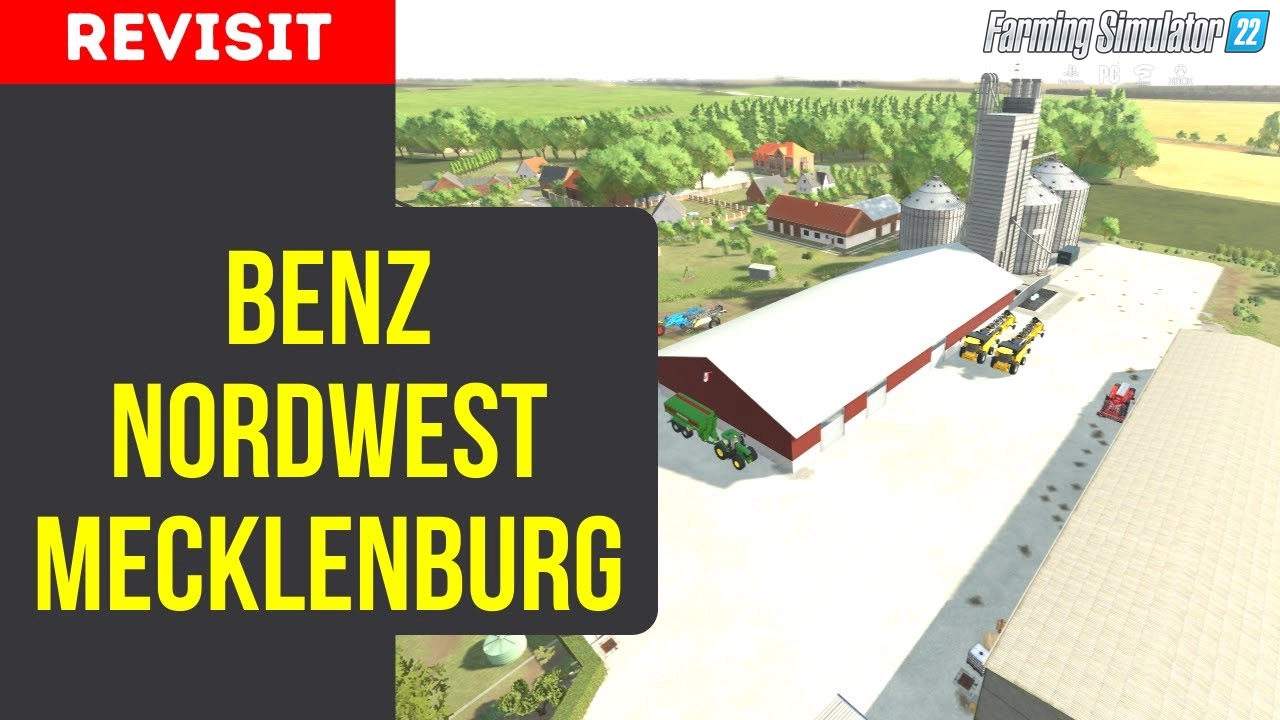 Mecklenburg Vorpommern Map v1.1.0.2 for FS22