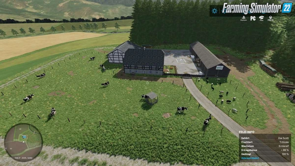 Mountain Hill 2022 Map v6.0.2 for FS22