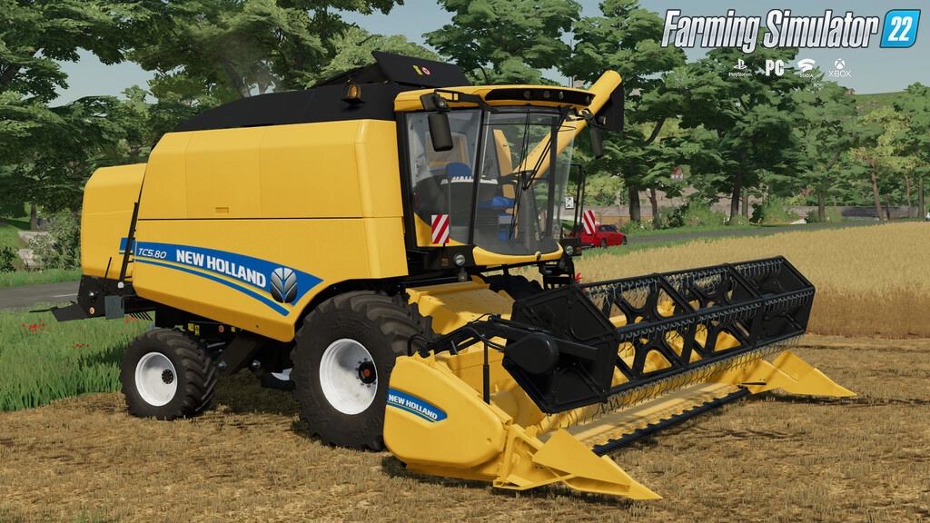 New Holland TC5 Series Combine v1.0 for FS22