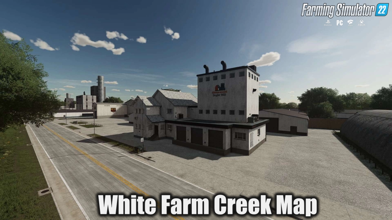 White Farm Creek Map v1.0.0.1 or FS22