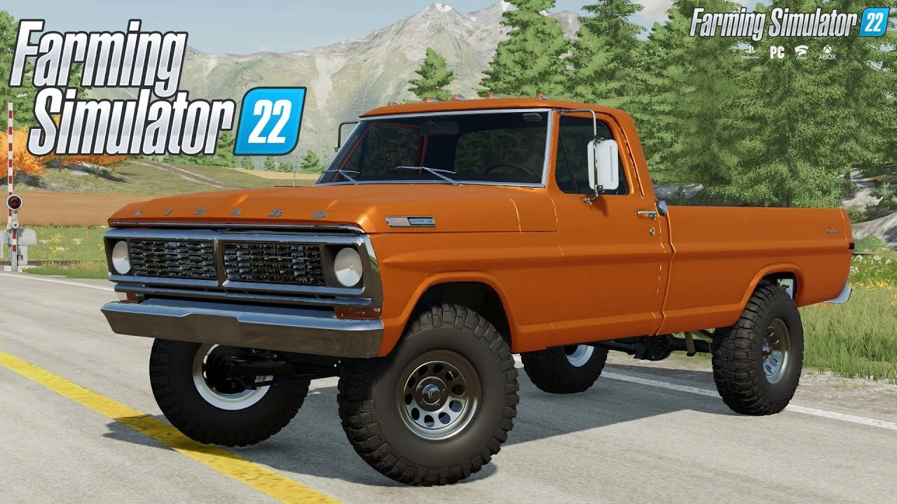 Ford F1000 Pickup Truck v1.1 for FS22