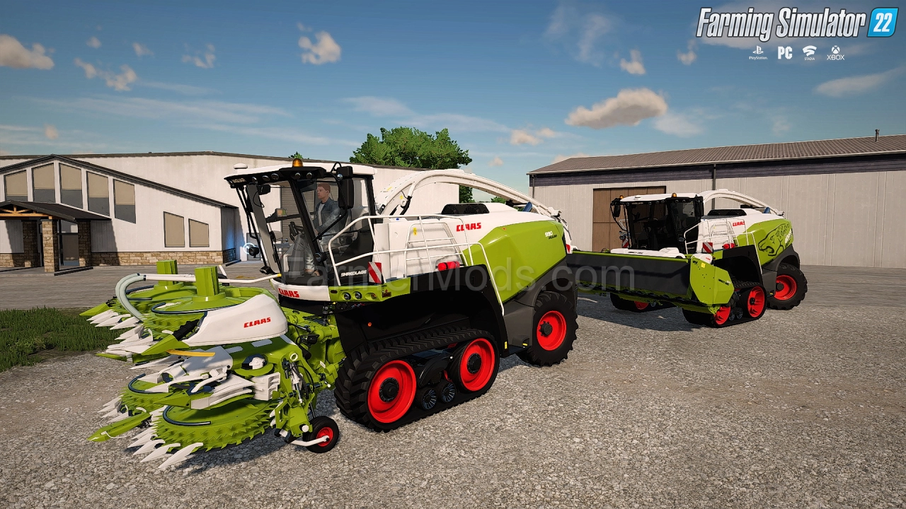 Claas Jaguar 960-990 TT Pack v1.0 for FS22