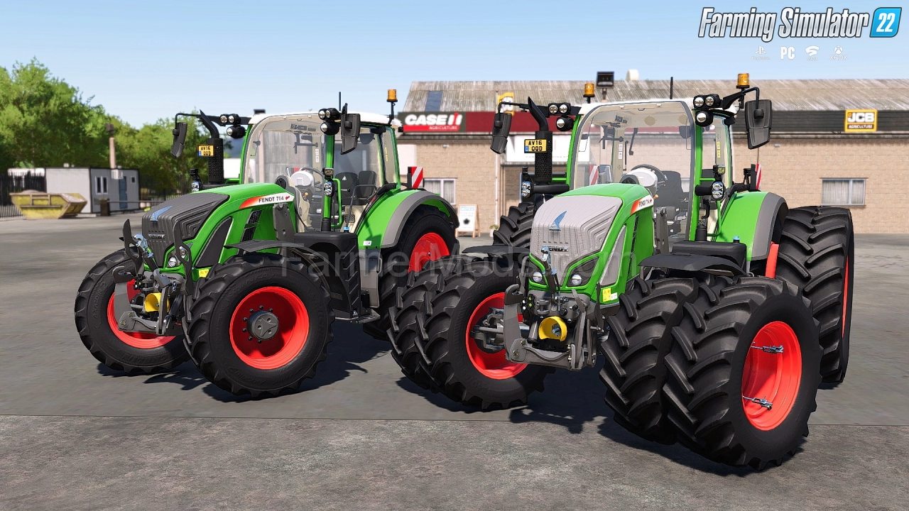 Fendt 700 Vario S4 Tractor v1.0 for FS22