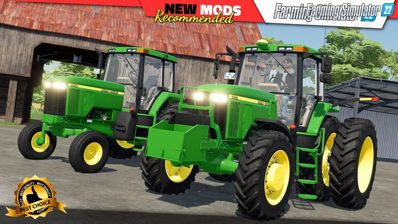 John Deere 7810 Row Crop v1.0.1 for FS22