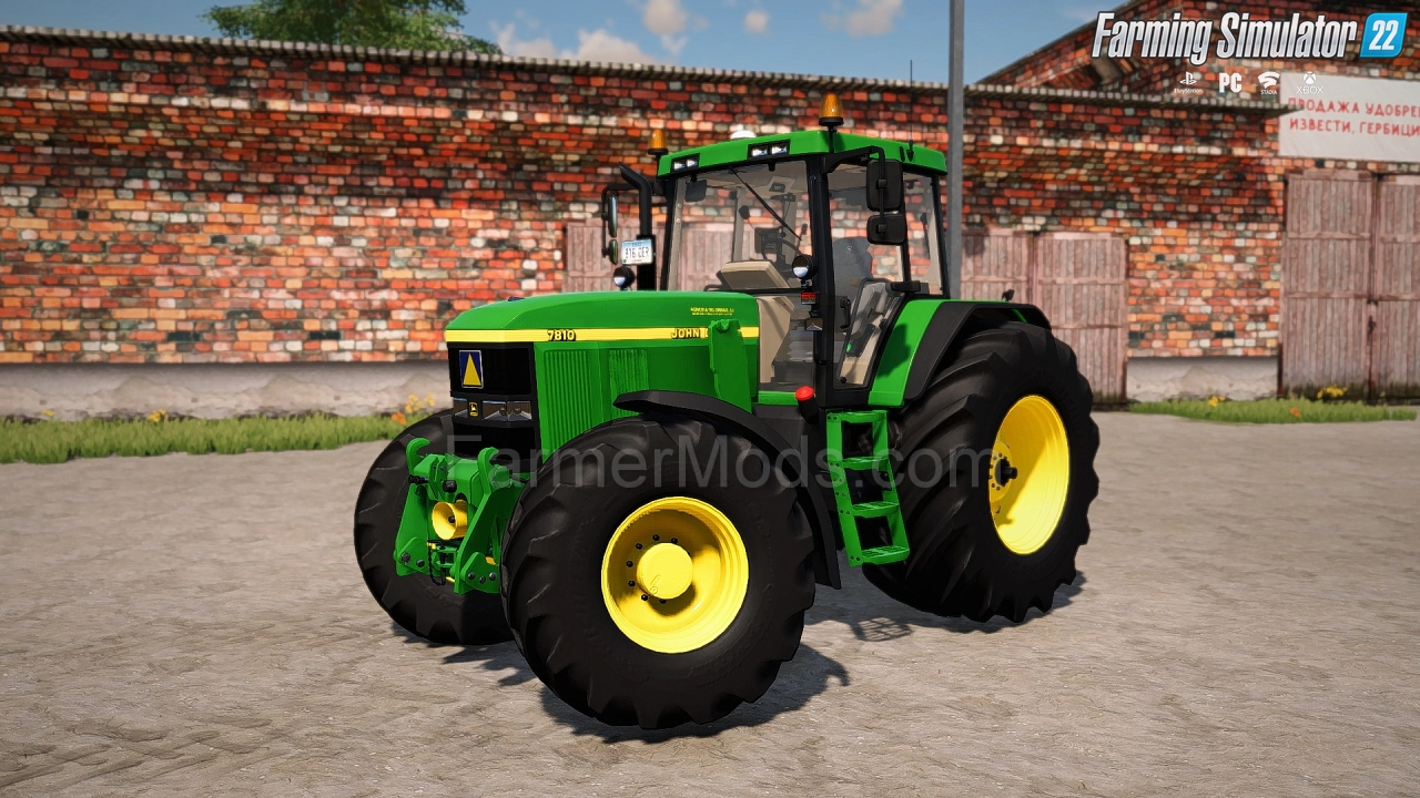 John Deere 7810 SP Special Tractor v1.2 for FS22